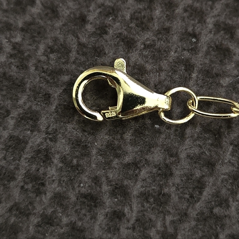 Argento Vivo Dainty Gold💛 Stationary Charms Necklace - NWT - Picture 10 of 15